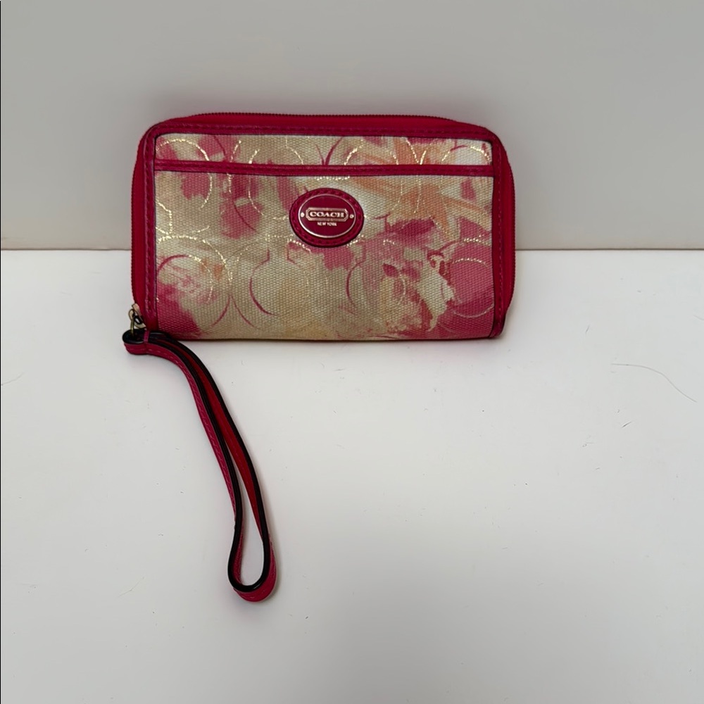 Coach Signature C Cloth Wallet